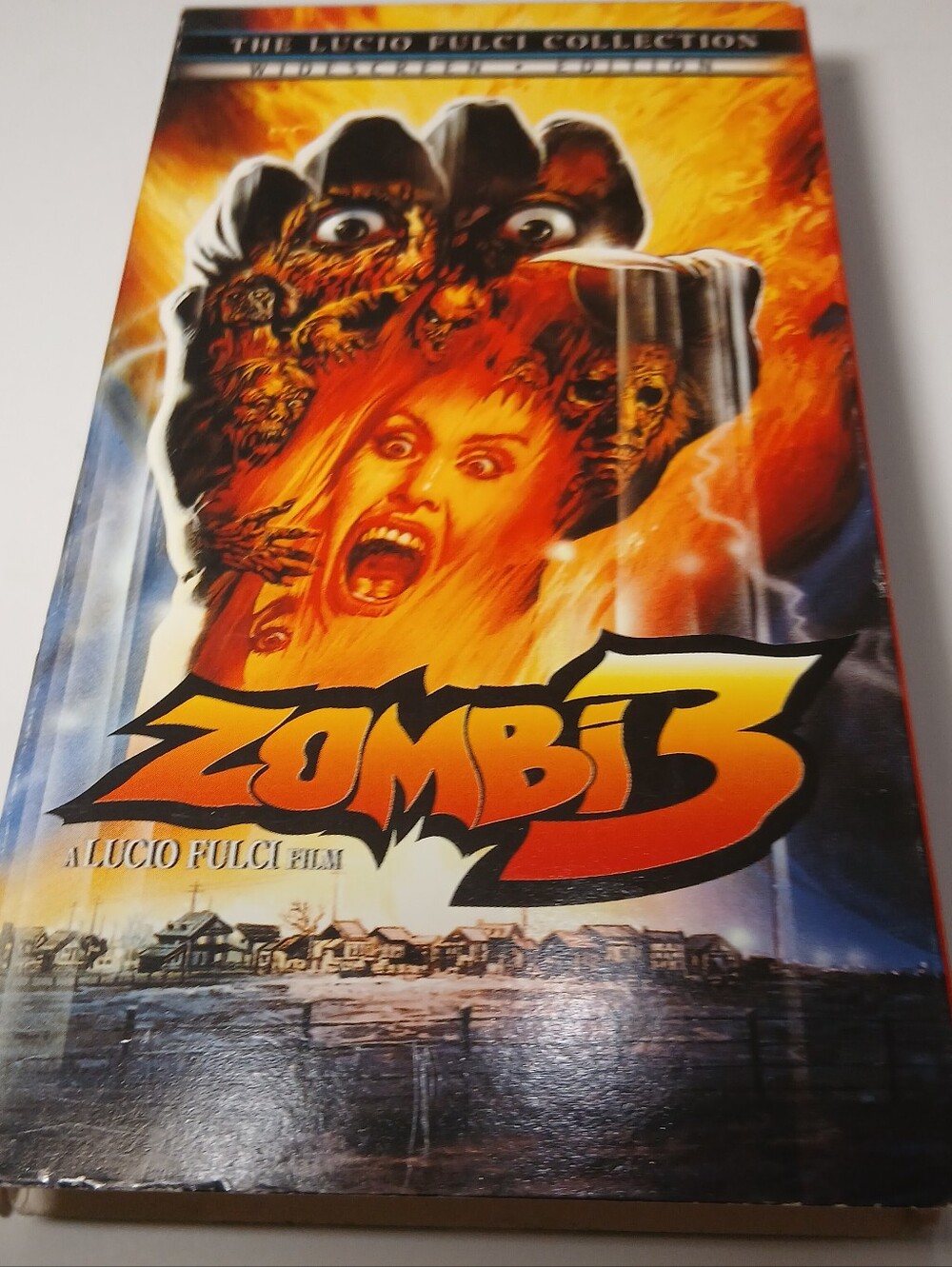 Zombi 3 VHS 1988 Horror Slasher Zombies Lucio Fulci Shriek Show
